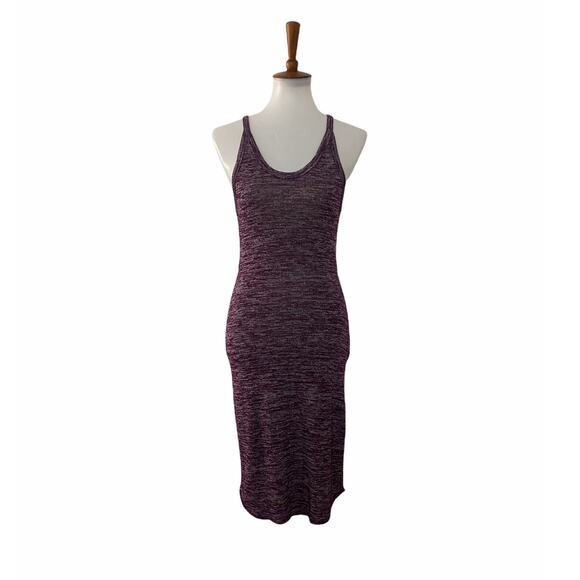 Wilfred Free Womens Sleeveless Fitted Bodycon Maxi Dress Purple S Small - Picture 1 of 6